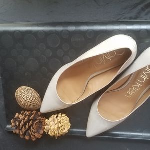 COPY - Calvin Klein Pointed-toed Wedged-heel shoes